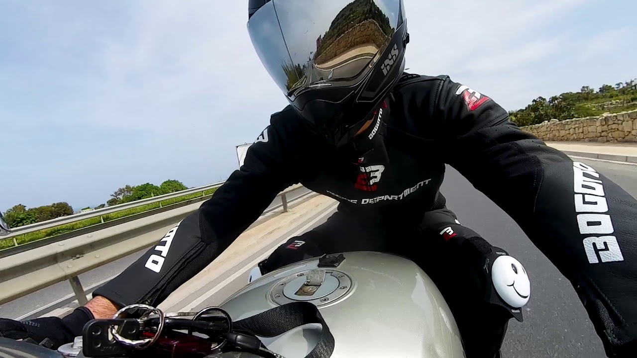 Yamaha XJR400 Cafe Racer ride