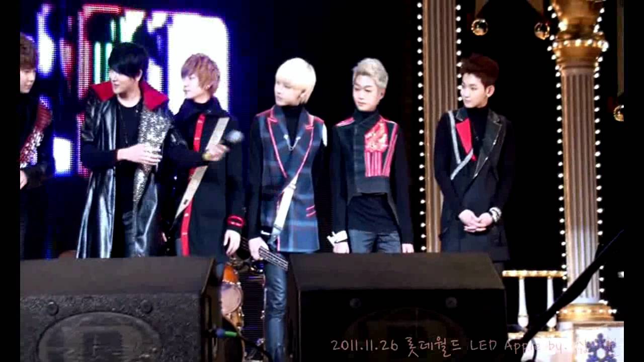 [직캠] 111126 LEDApple - Interview @ Lotte World