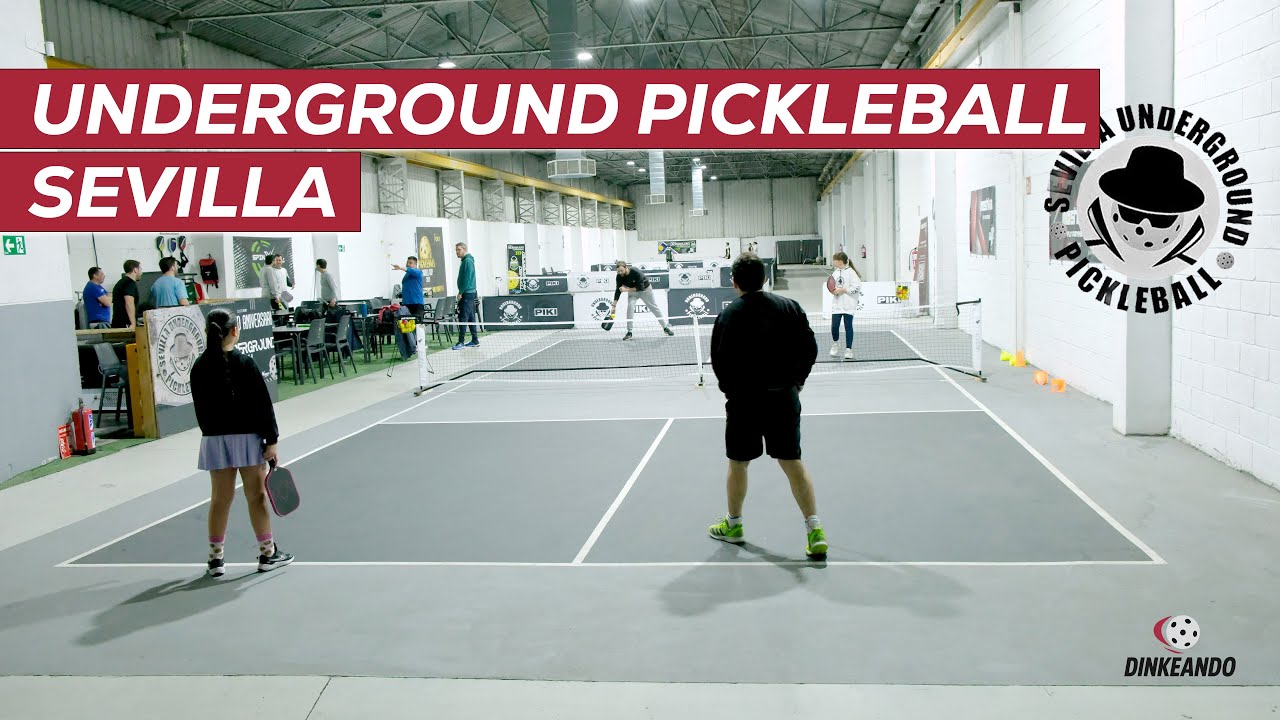 Underground Pickleball Sevilla. Pistas indoor