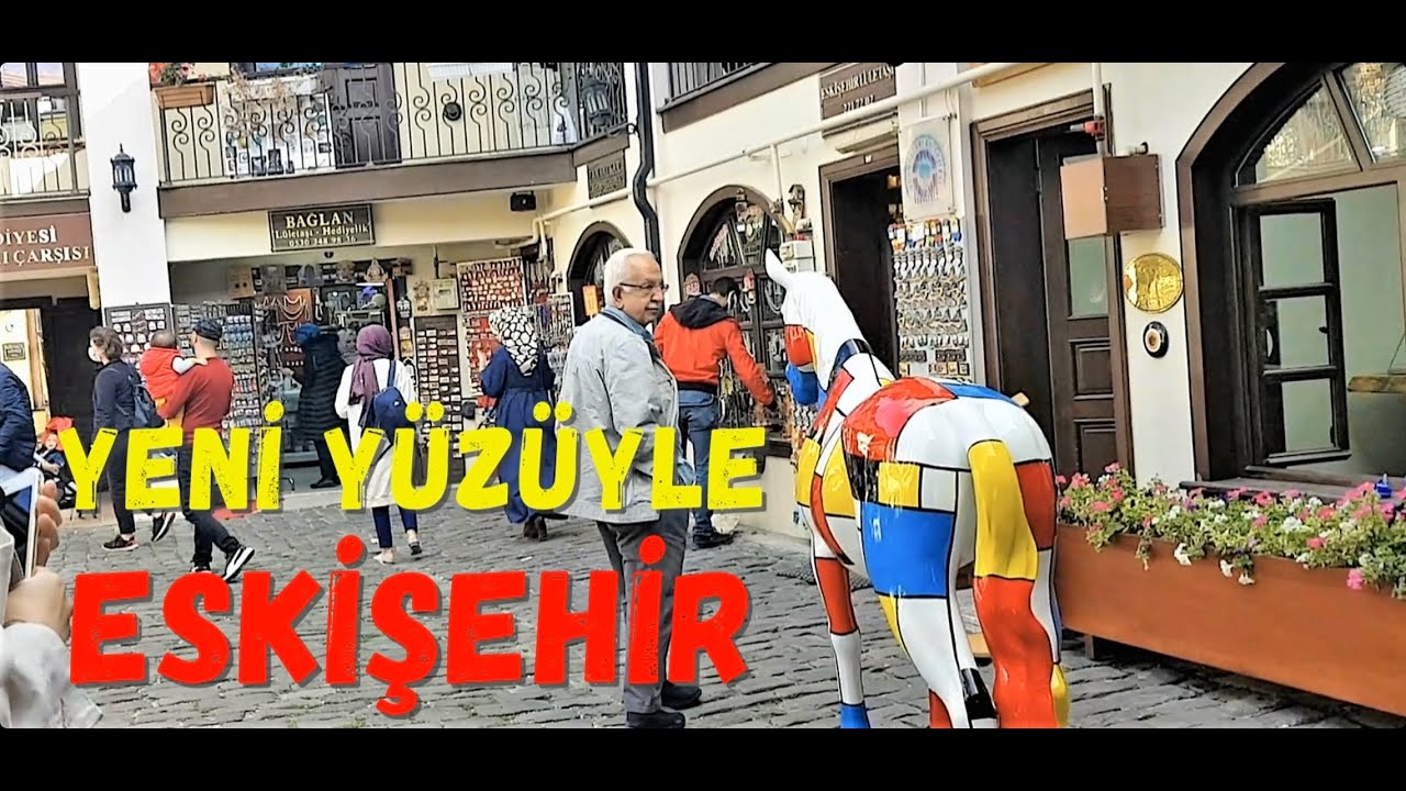 YENİ YÜZÜYLE ESKİŞEHİR..Sazova parkı..Odunpazarı evleri..