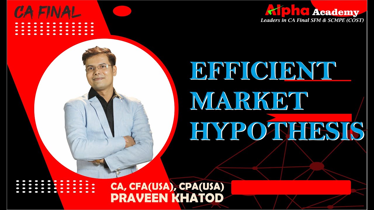 Efficient Market Hypothesis | Run Test | Auto Correlation | Serial Correlation | Weakform Efficiency