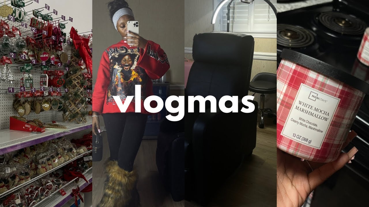 vlogmas day three | let’s get into the Christmas spirit !