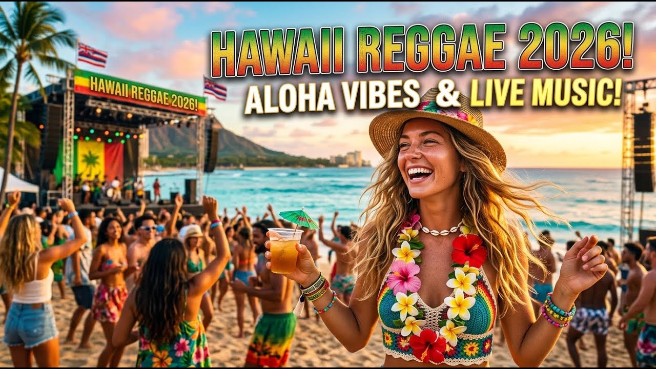 Island Reggae Beach Live 2026 🌊 Tropical Waves & Good Vibes