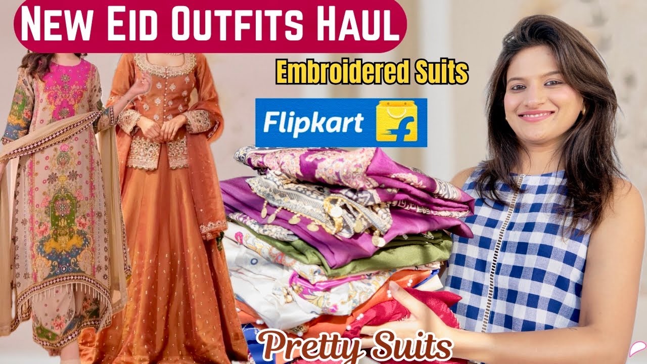 Eid Special heavy embroidered kurta sets in Flipkart Sale haul l Best collection for wedding Party
