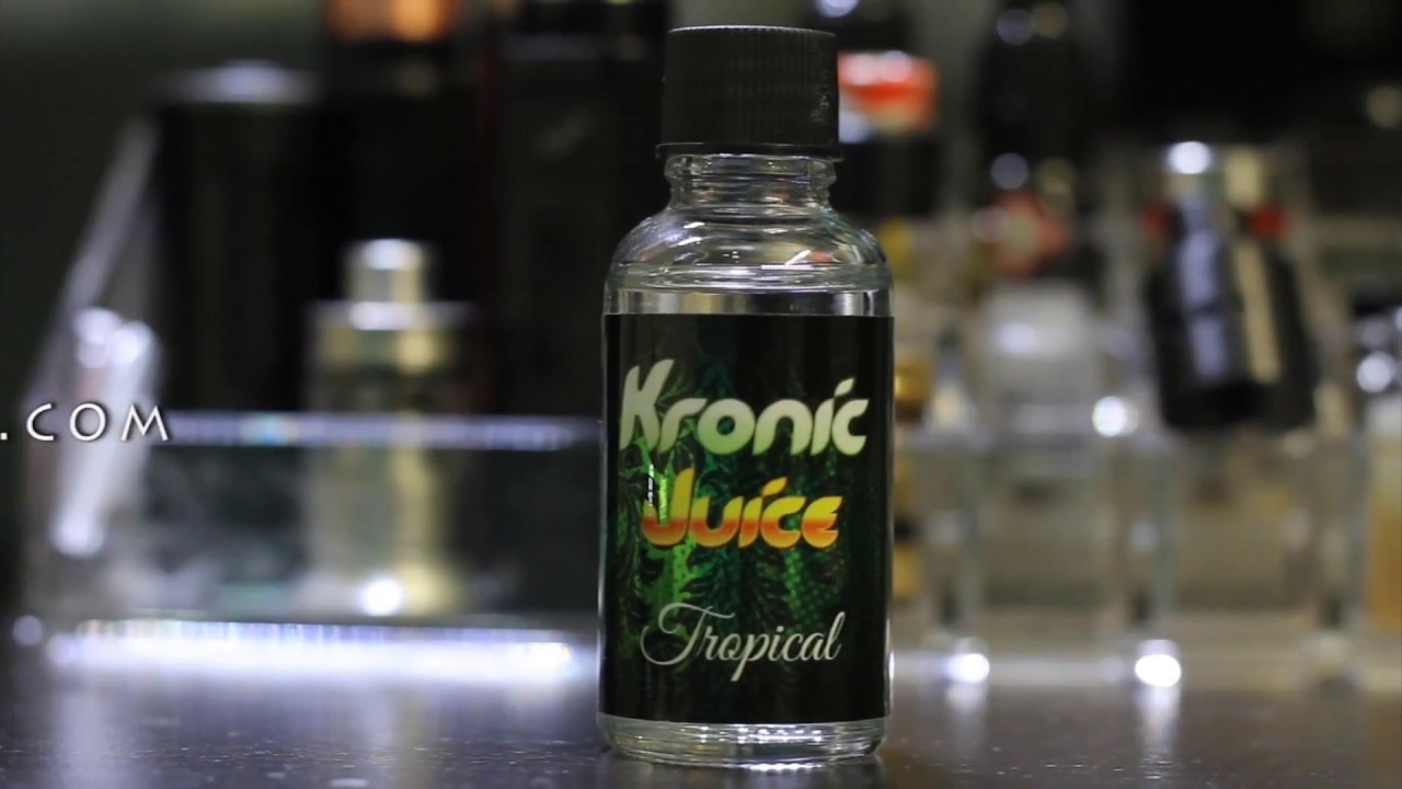 Kronic le Juice qui d&eacute;fonce ! Liquide pour cigarette &eacute;lectronique