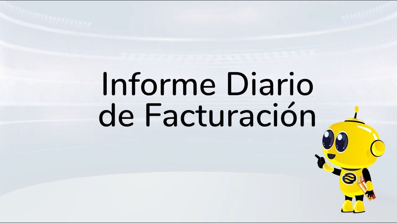 Informe Diario Facturación - SysCafé