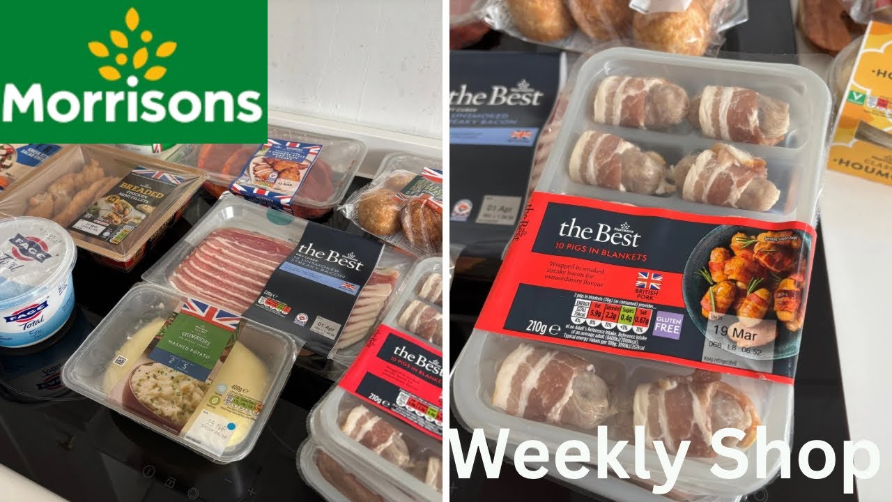 Morrisons Weekly Grocery Shop Plus a Nutmeg Clothes Haul | Uk Family of 5
