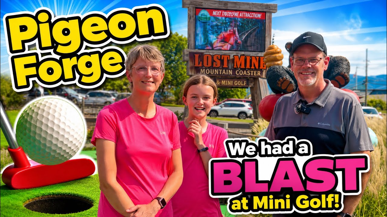 Explosive Mini Golf ⛳️ at Lost Mine! Can Corrie avenge her loss? 7 Holes-in-One!