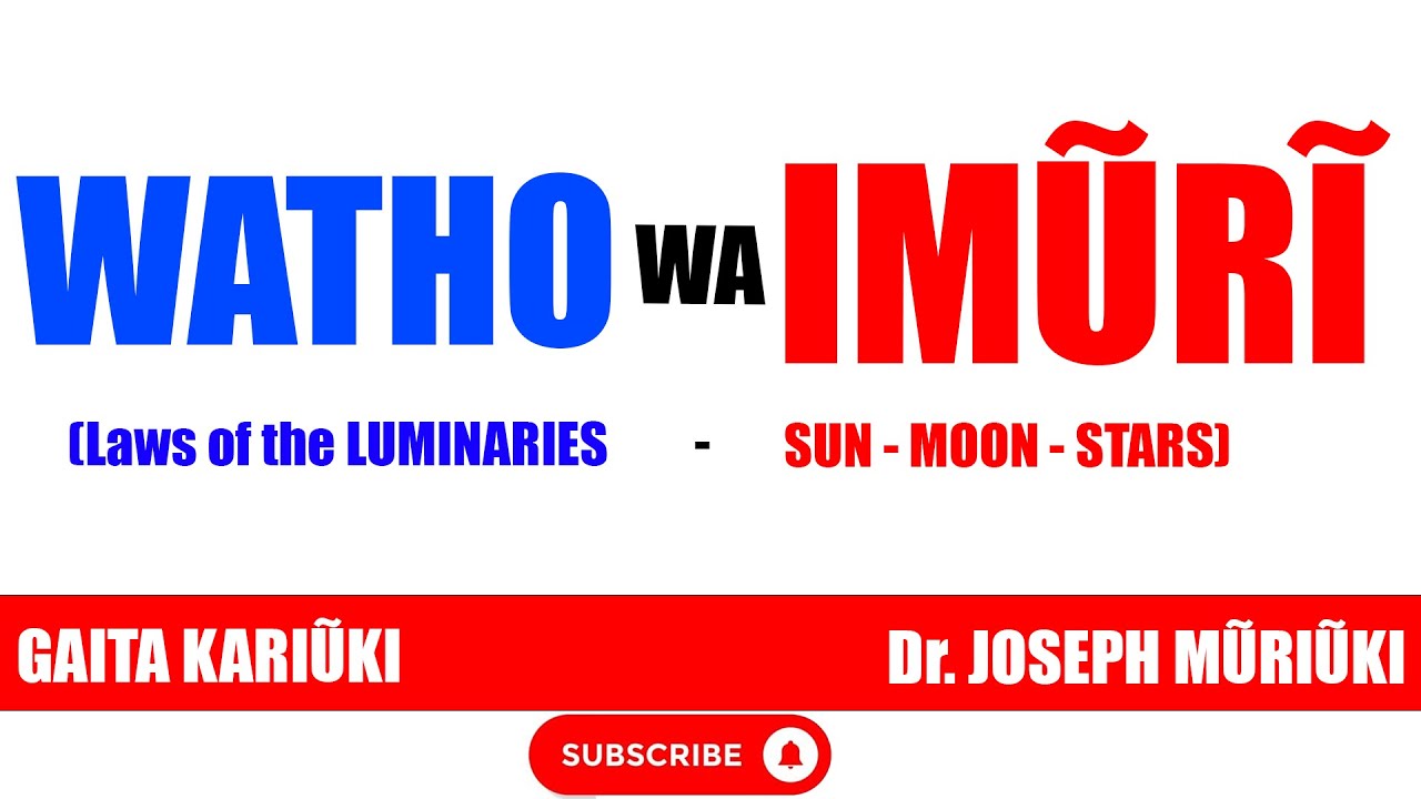 The Laws that govern the SUN, STARS and the MOON. ( Luminaries) - Date 7