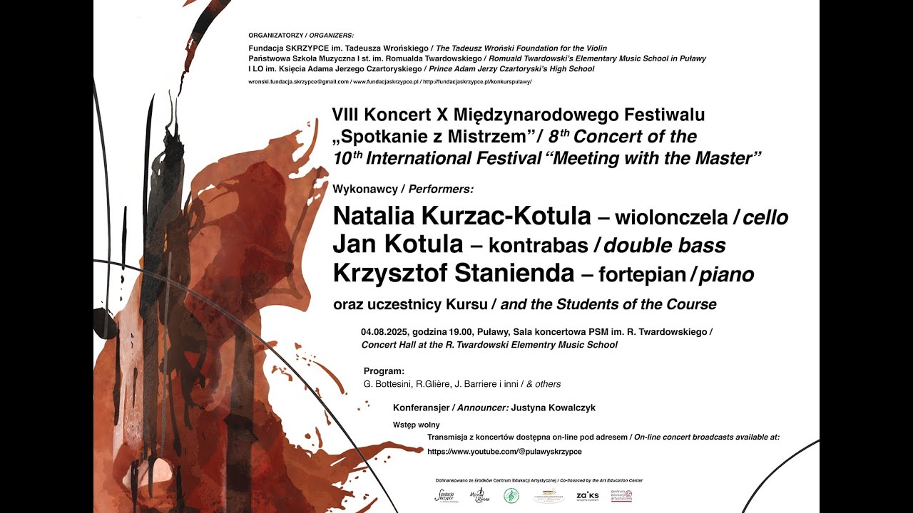 2025-08-04 Spotkanie z Mistrzem/Meeting with a Master - N. Kurzac-Kotula & J. Kotula & K. Stanienda