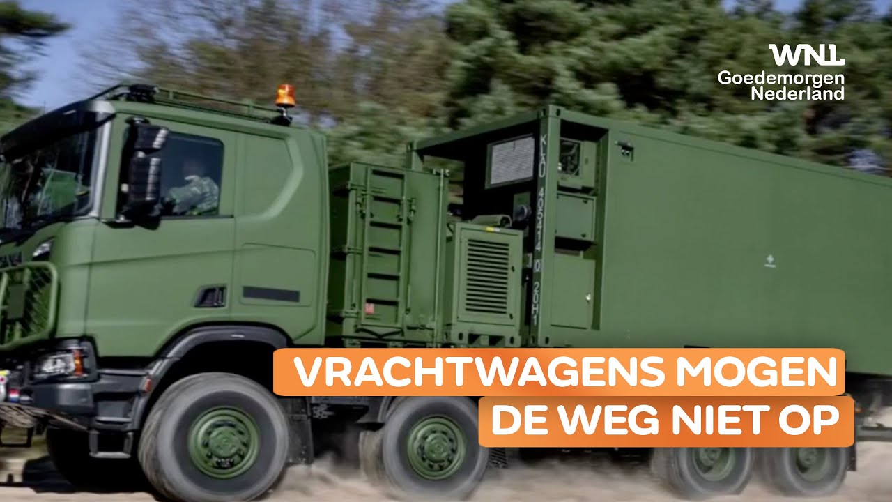 Defensie blundert: honderden nieuwe legertrucks zijn te hoog en mogen weg niet op