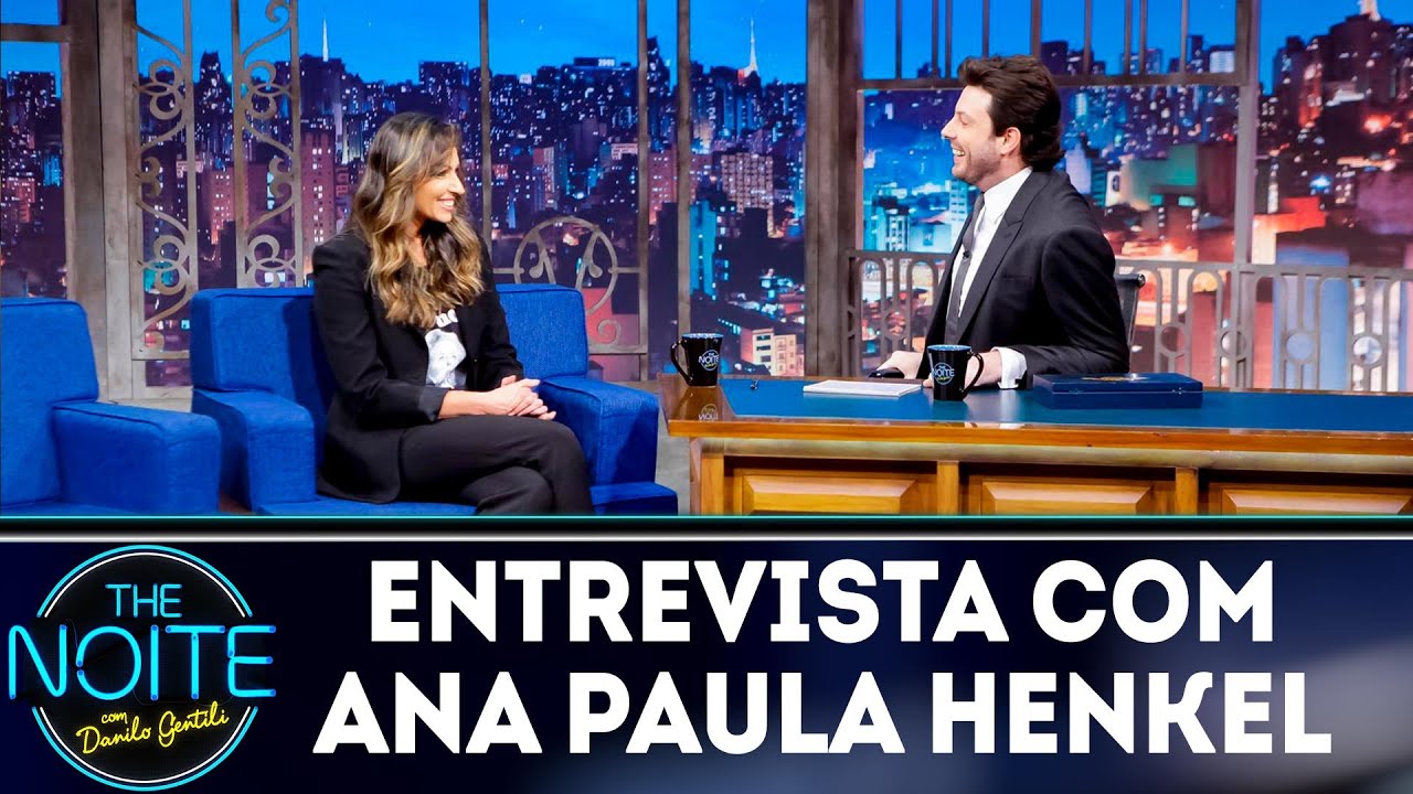 Entrevista com Ana Paula Henkel  | The noite (26/10/18)