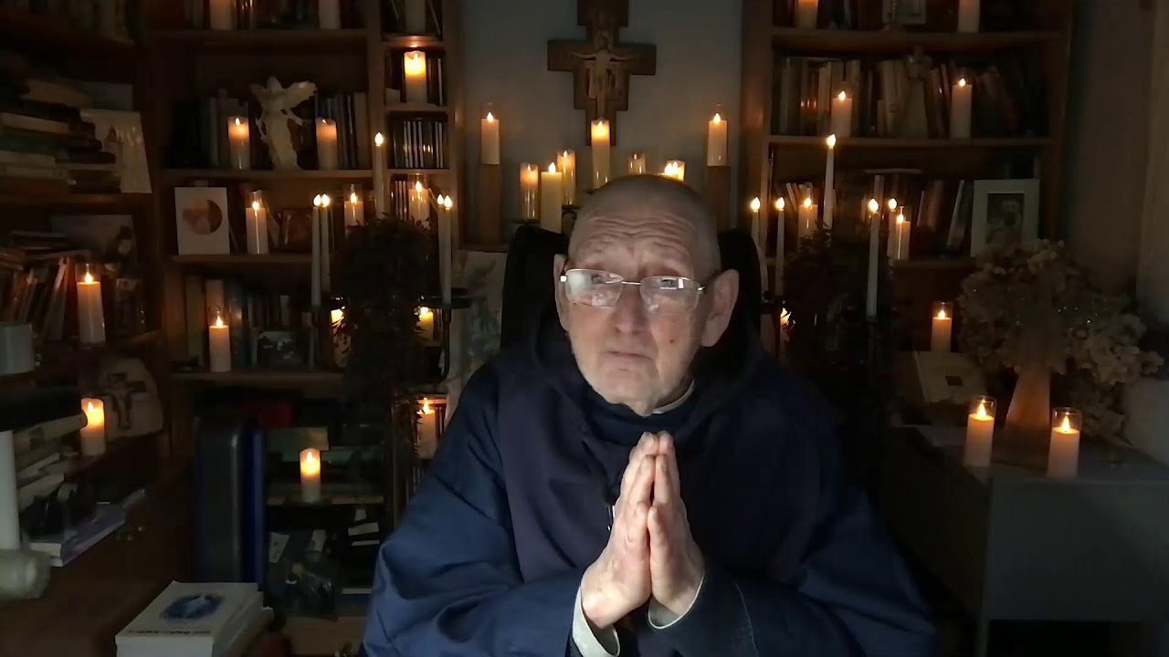 Brother Celebrates Evening Prayers 2nd Monday Lent 4 All Prayer Partners
