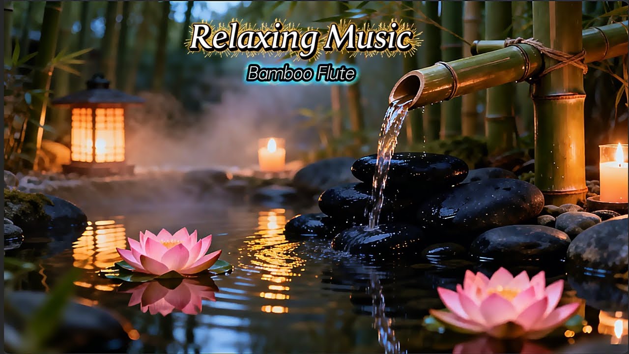 Relaxing Bamboo Flute Music 🌿 Deep Zen Meditation & Peaceful Nature Sounds