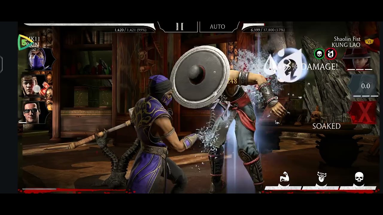 mortkombX kung lao 😲 killed by kun jin