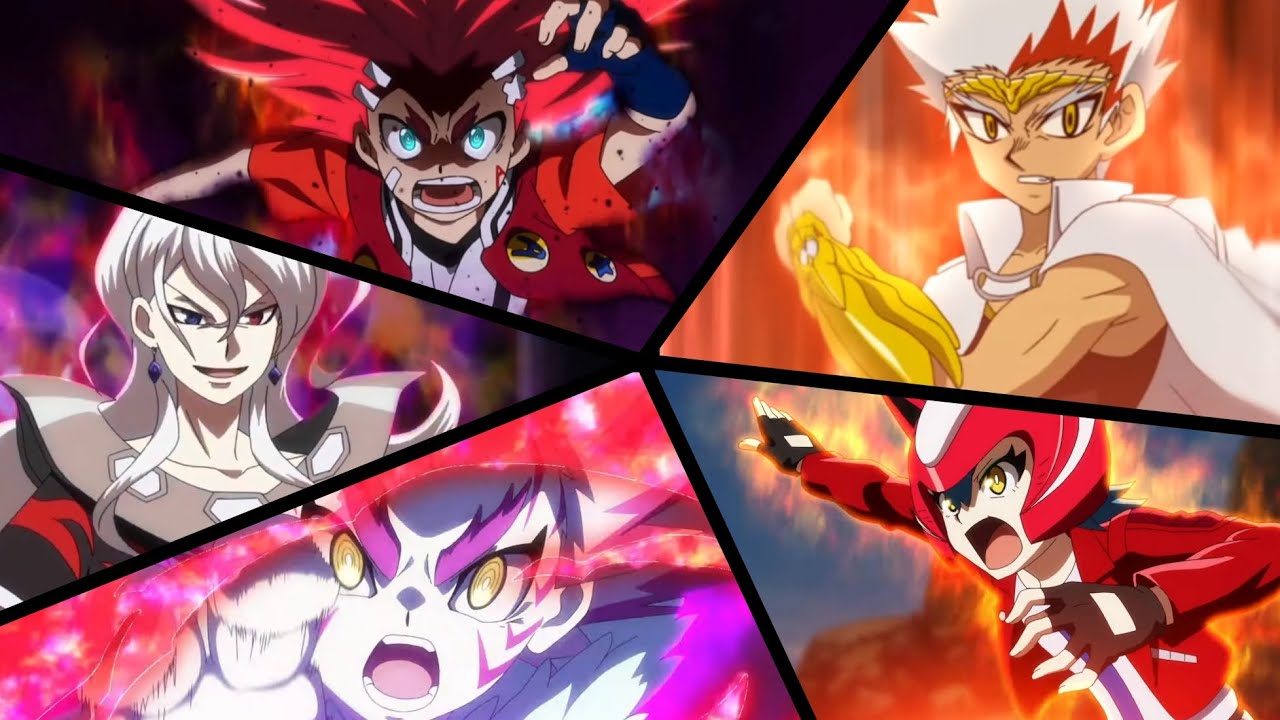 Aiga vs Lane vs Ilya  Ryuga vs Phi Fanmade AMV (Gangsta Ball Z ep 41)