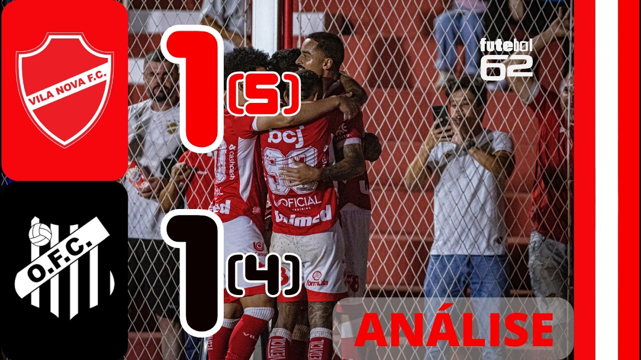 Vila Nova 1(5) x (4)1 Operário-MS - Análise do jogo pelo Futebol62