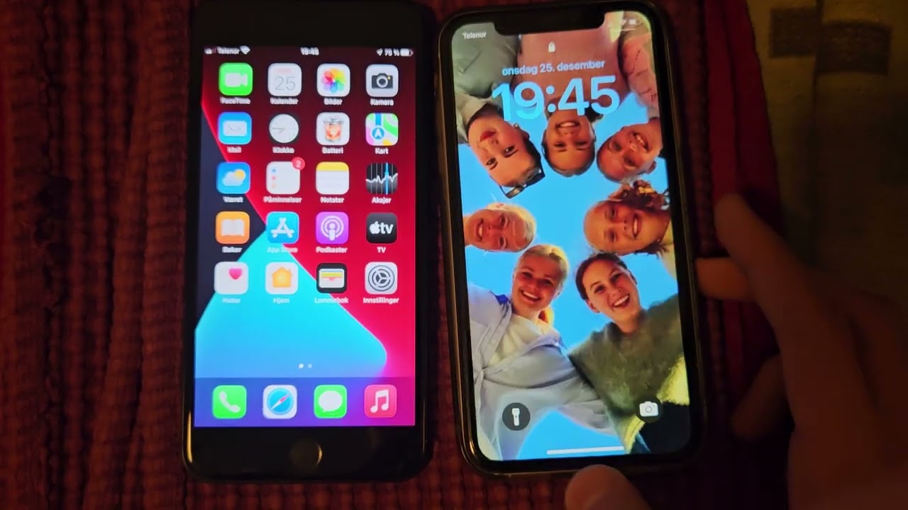 iPhone 7 plus vs XR Outgoing call vs incoming call with FaceTime @ITChannel1