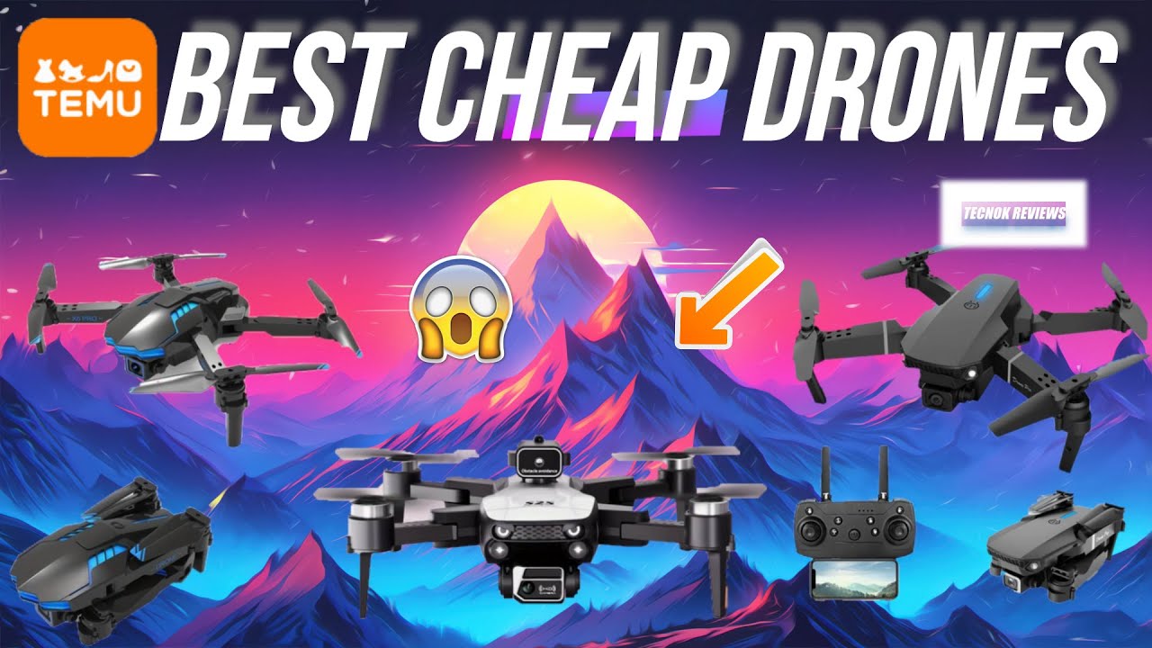 🚀😱&iexcl;Top 3 Best Cheap Drones on Temu in 2026!🌟 | Best Budget Drones Under $100! ✅
