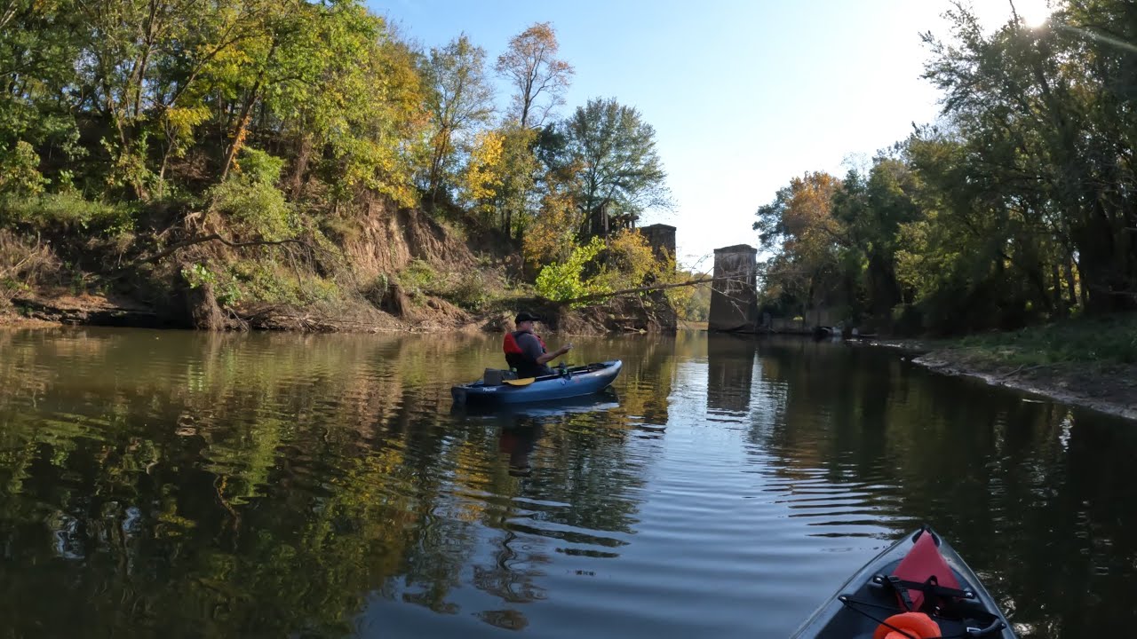 Autumn Kayaking the Upper Kiamichi River and Ouachita Mountains Oklahoma