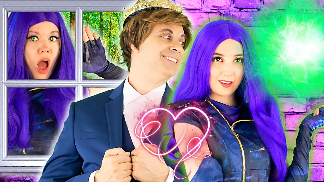 MAL vs EVIL MAL | DESCENDANTS TEEN COSPLAY
