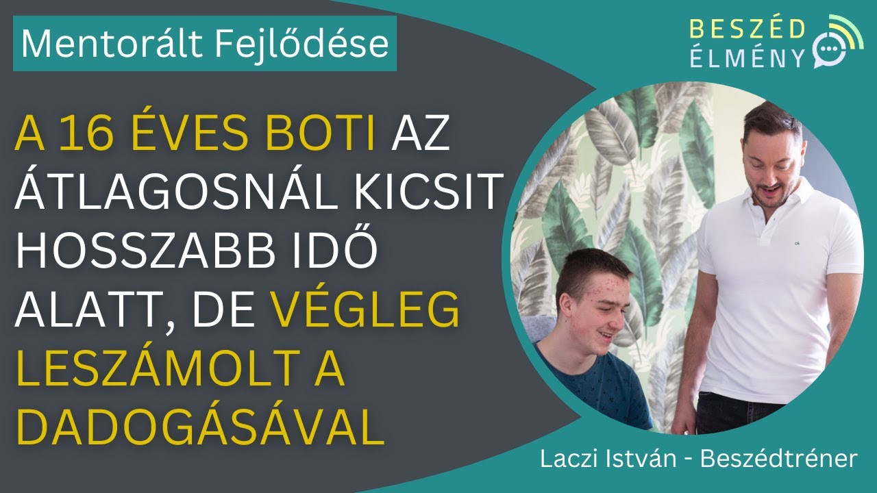 Boti kiütéssel győzött a dadogás felett