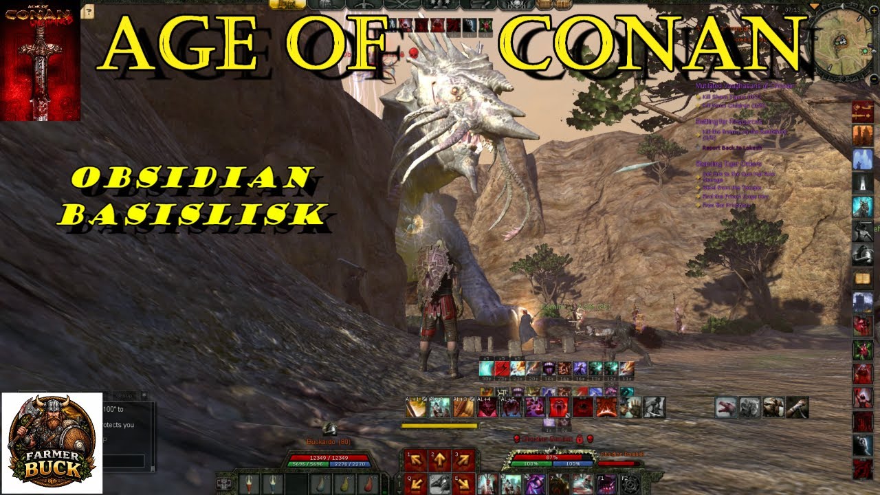 Obsidian Basilisk. New World Boss in Age of Conan Unchained 2026