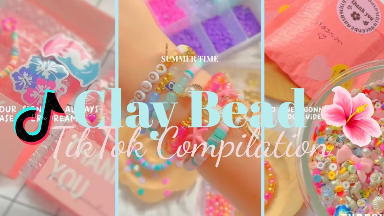 Clay Bead TikTok Compilation 💗🫶🏼