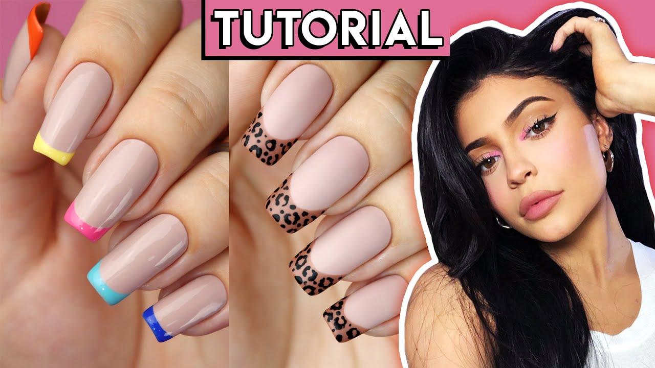 Fiz as UNHAS da KYLIE JENNER | Inglesinha MULTICOLOR e de ONCINHA