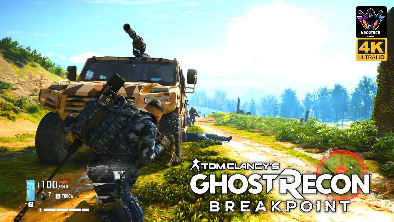 Ghost Recon Breakpoint- Objective- blueprint- USP Tectical- 4k