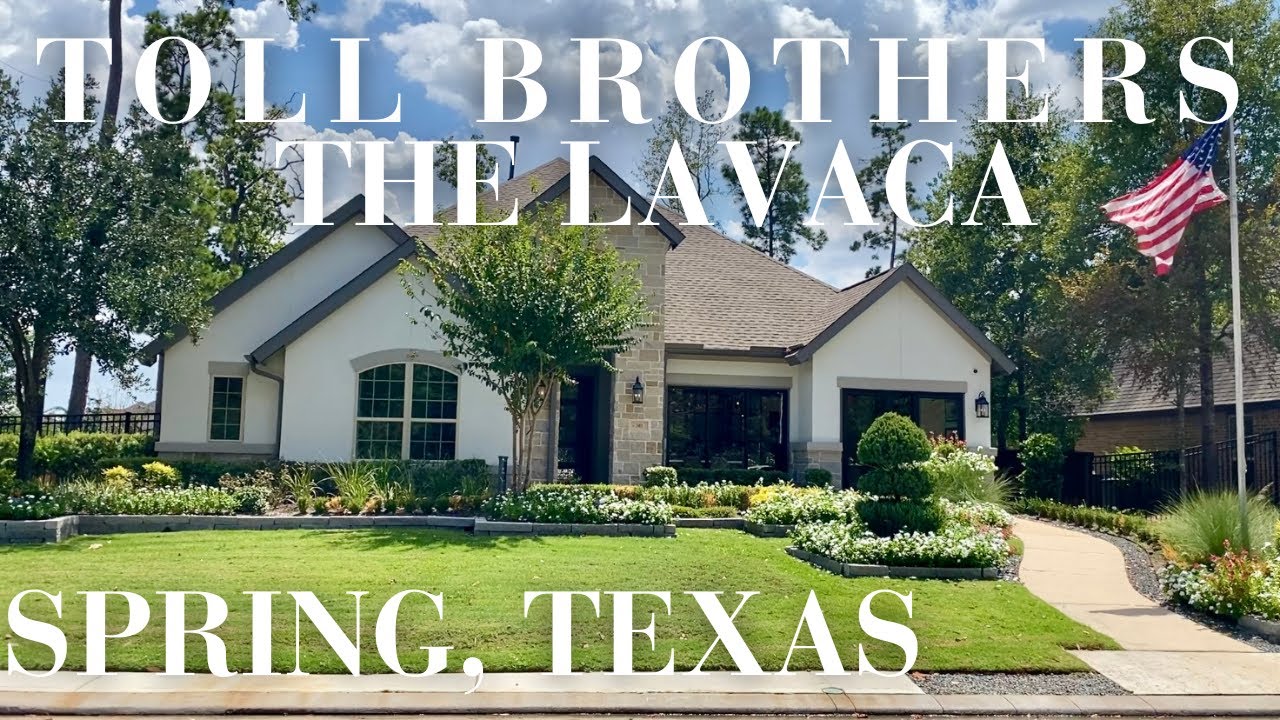 LUXURIOUS 500k HOMES in Spring, Texas! | Toll Brothers | NEW CONSTRUCTION HOUSTON TEXAS
