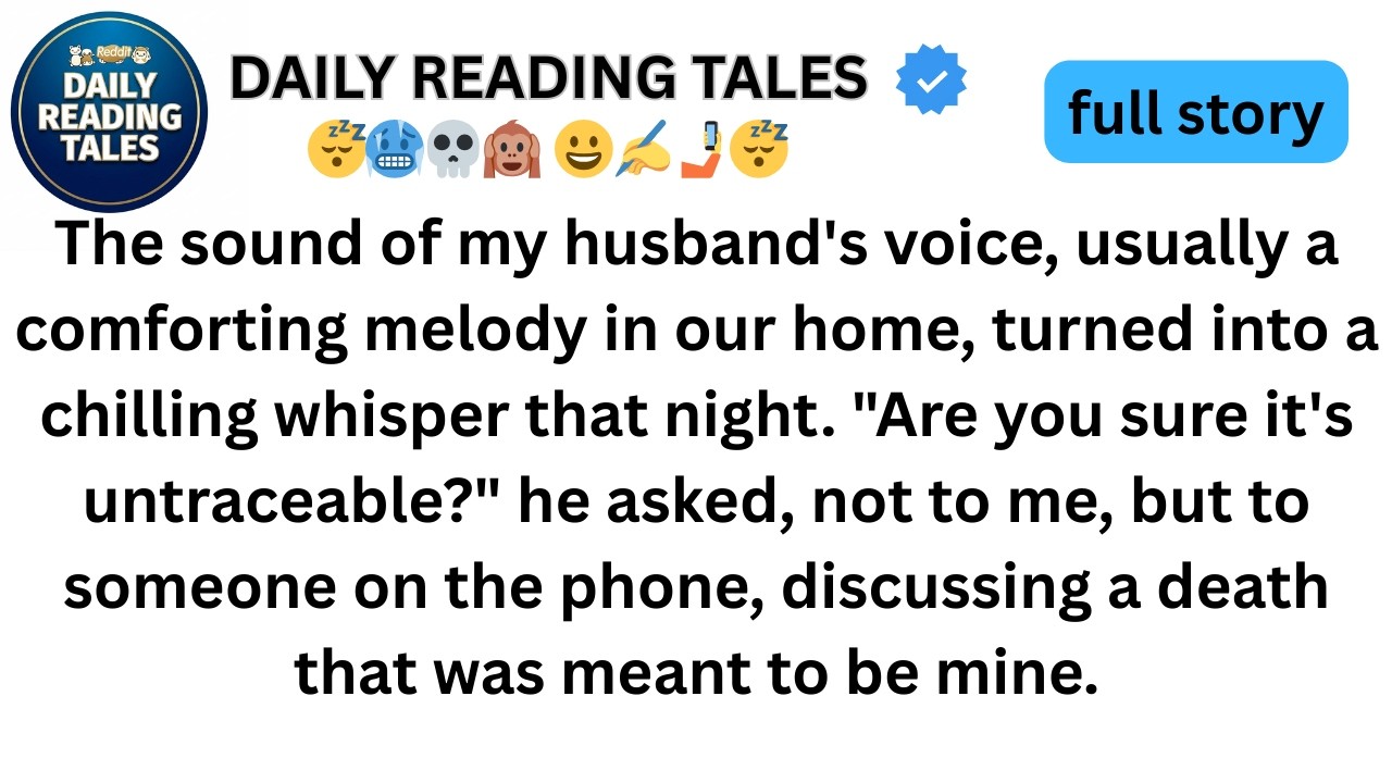 The sound of my husband's voice, usually a comforting melody in our home, turned...