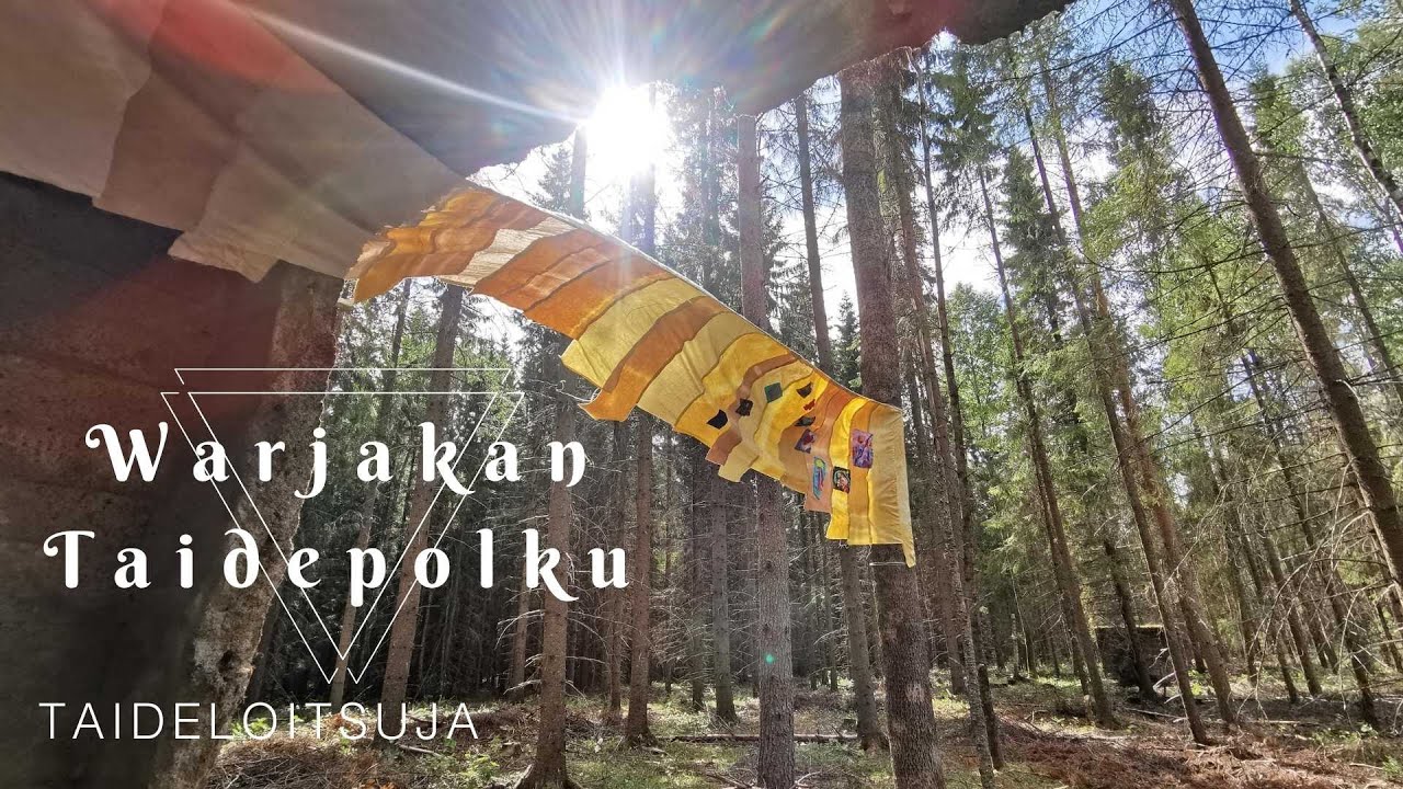 Taideloitsuja Warjakan Taidepolulla