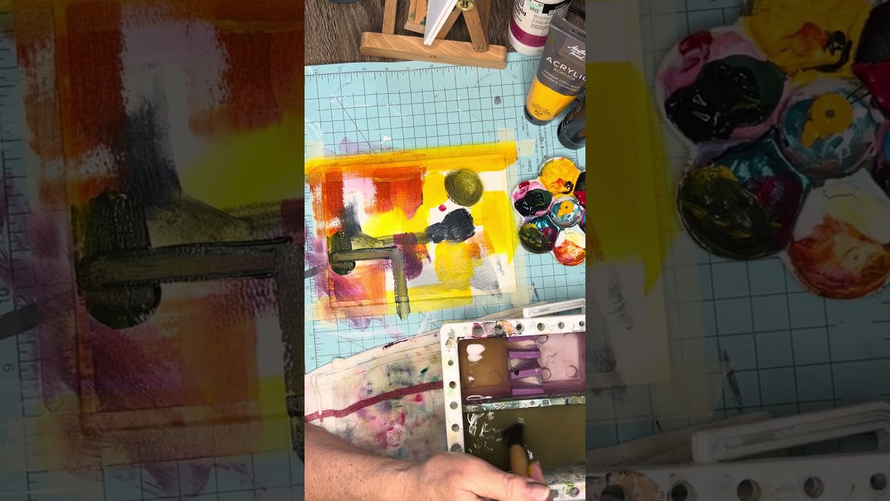Acrylic abstract 2 no sound
