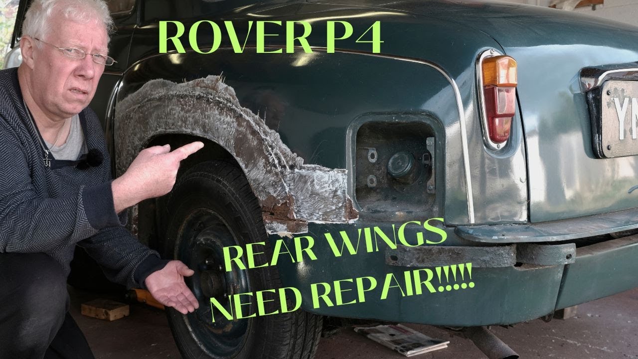 Rover P4: Требуются ремонт задних крыльев.