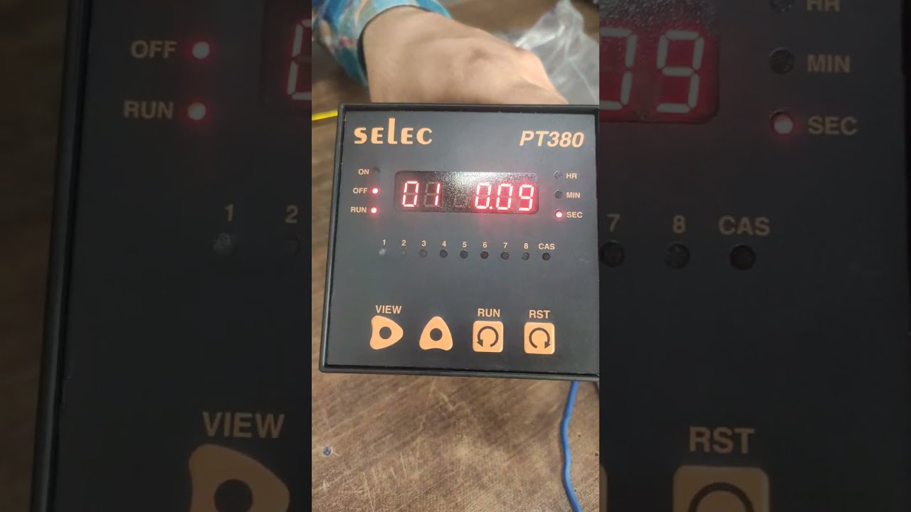 #pt380#sequence timer#selec#timer#dustcollector