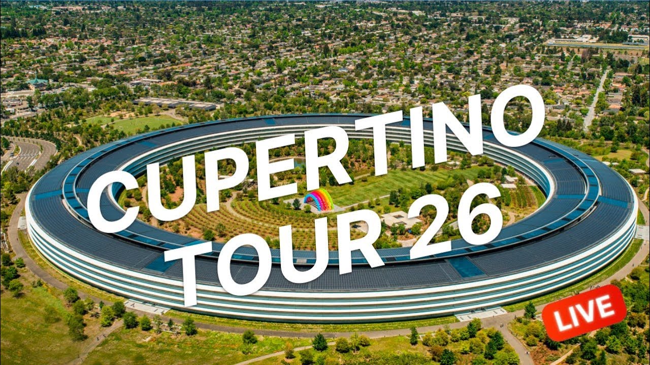 Prohl&iacute;dka Apple Park VC a Cupertina živě + ohl&eacute;dnut&iacute; za CES 2026