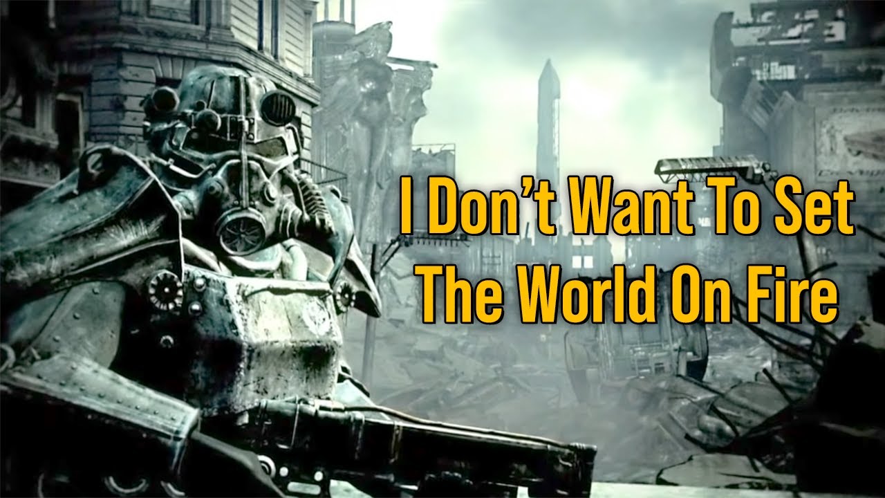 I Don't Want to Set the World on Fire - Fallout 3 (The Ink Spots cover)