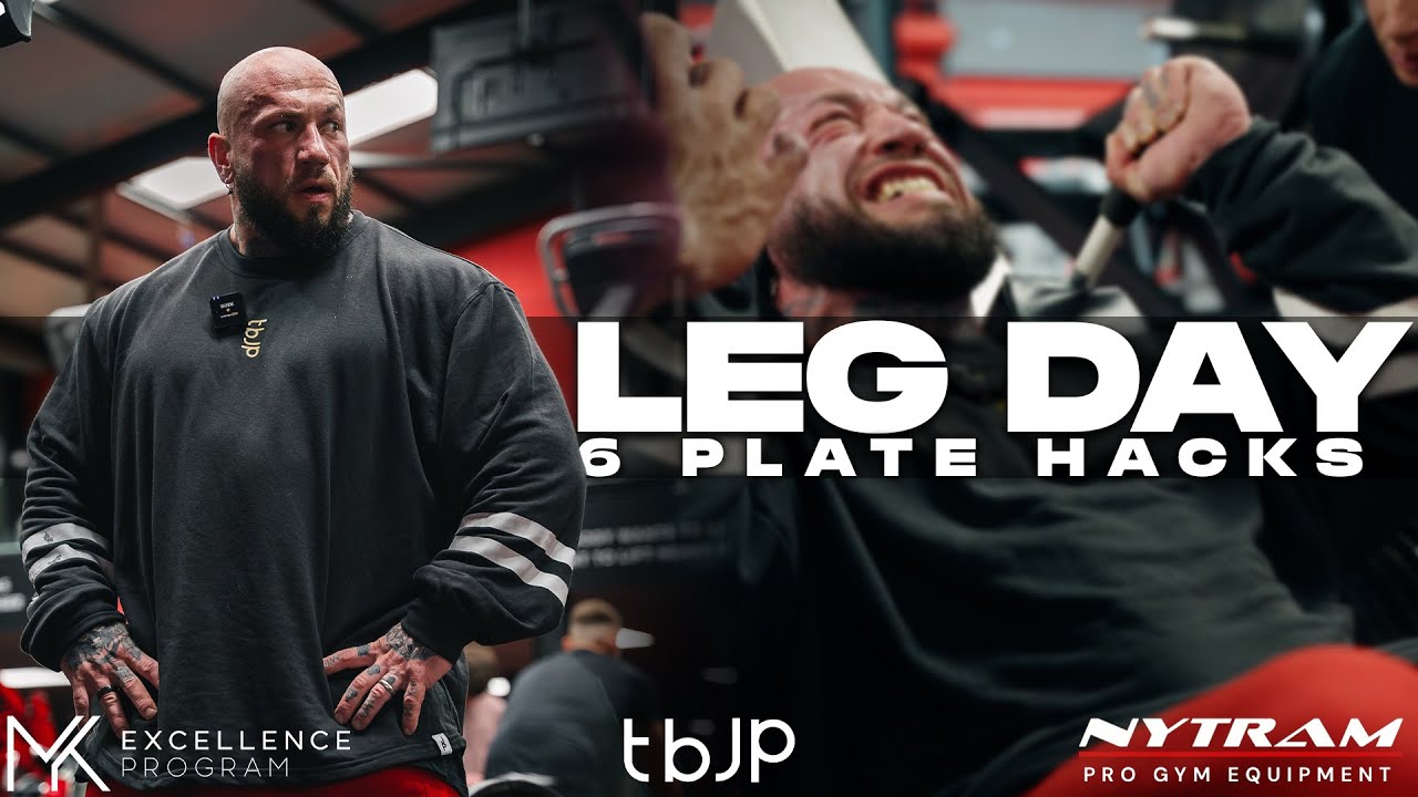LEG DAY BREAKDOWN // 6 PLATE HACK SQUAT