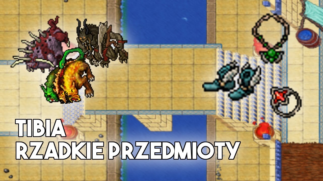 [PL] Tibia | 3 minibossy, 3 przedmioty do zdobycia! #3