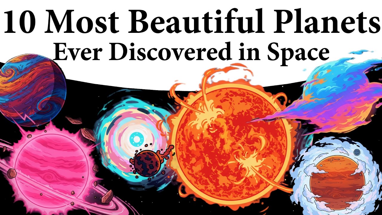10 Most Beautiful Planets Ever Discovered in Space