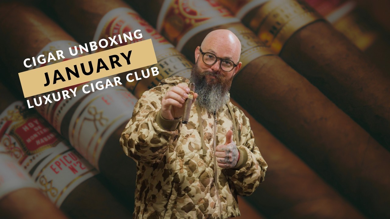Распаковка сигарного клуба Luxury Cigar Club, январь 2026 года.