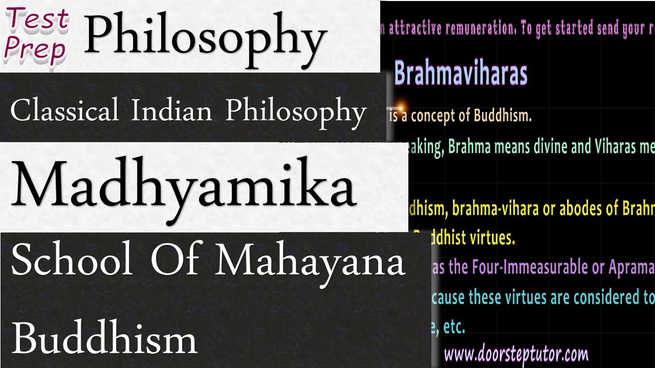 Madhyamika School Of Mahayana Buddhism: Classical Indian Philosophy (Philosophy)