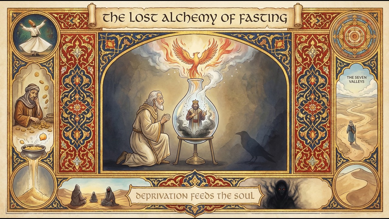 Why Hunger Is Your Initiation — The Lost Alchemy of Fasting (Jung & Sufi Mystics)