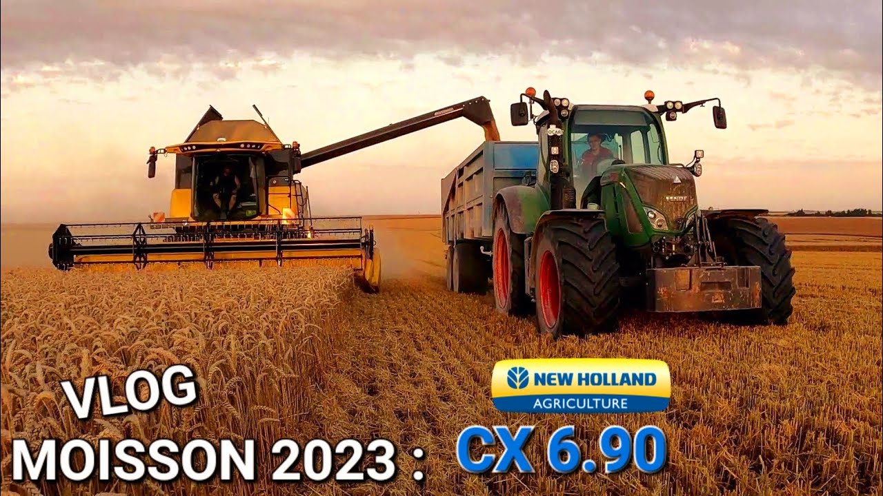VLOG MOISSON 2023 (BLÉ) : CX 6.90/COUPE 7.60m .