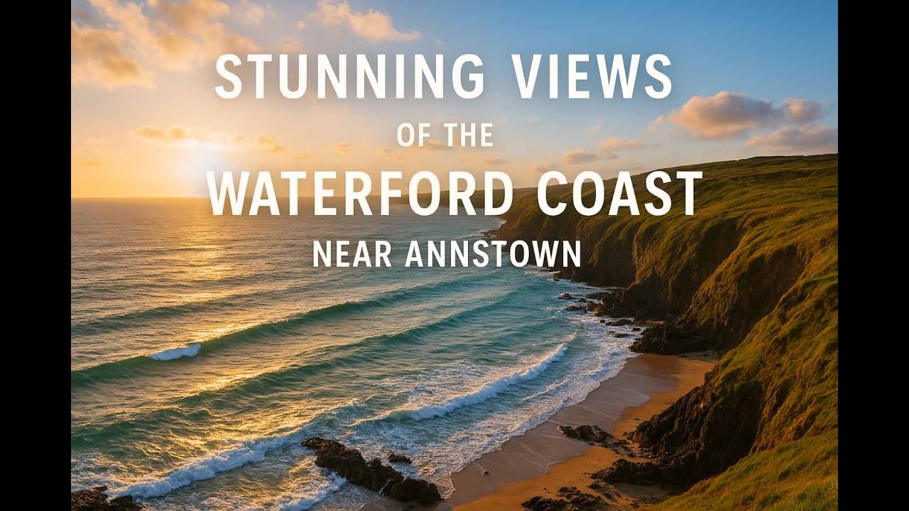✨Stunning Views of the Waterford Coast 🌊 | Peaceful Coastal Walk #CopperCoast #Ireland #dronefootage