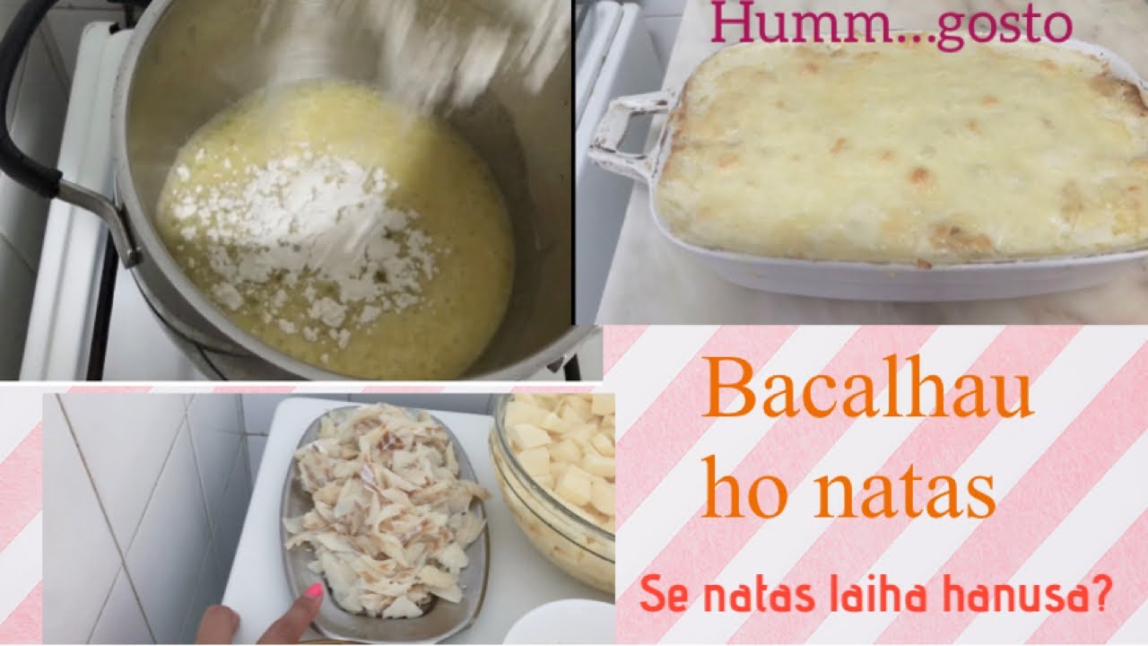 Halo bacalhau ho natas, mas la usa natas / East Timor cooking vlog