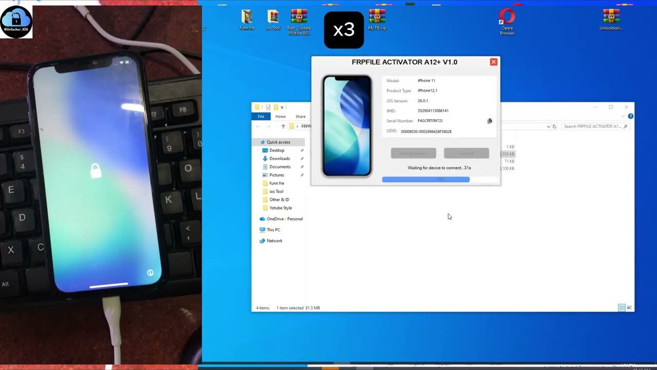 2025 ! Bypass Icloud Lock Unlocker ( IOS 26+ / iphone 11-17 / SIGNAL ON Untethered )