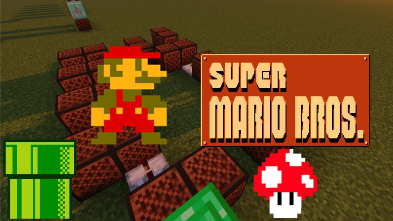 Mario Noises with Minecraft Note Blocks (Tutorial)