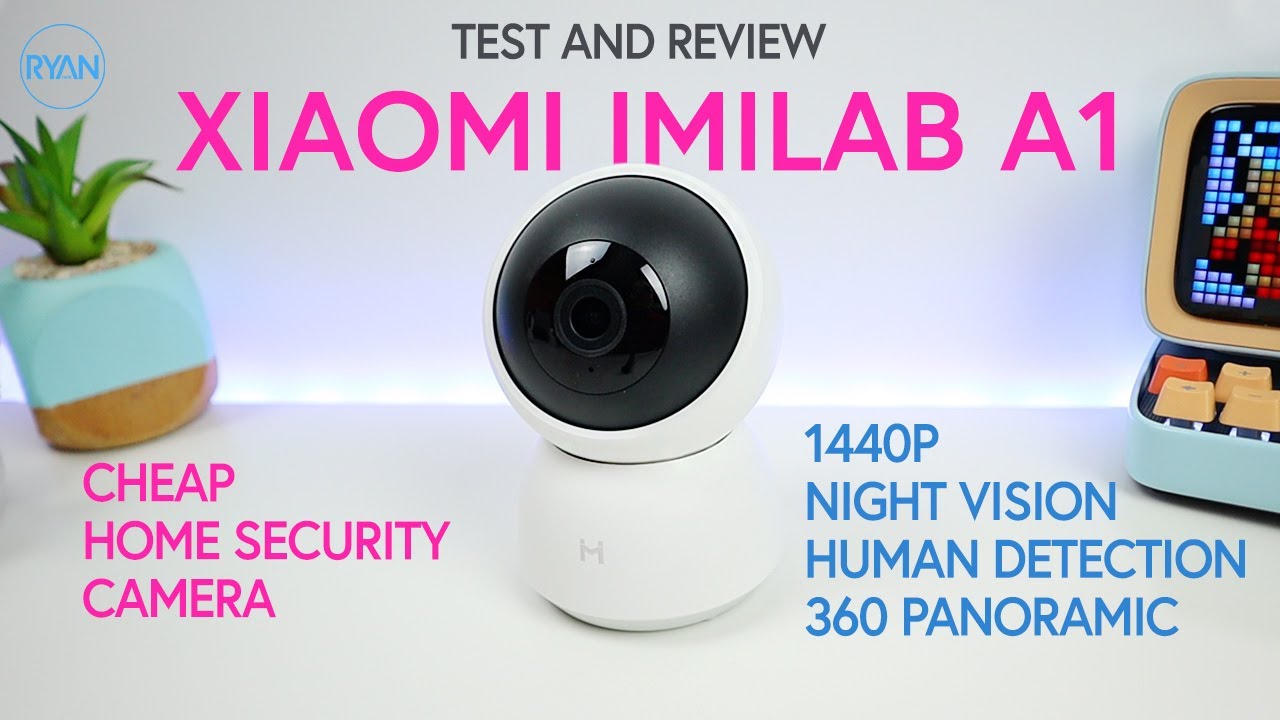 XIAOMI IMILAB A1 Security Camera REVIEW --- NIGHT VISION + MOTION TRACKING!